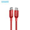 کابل انکر USB-C به Powerline plus III- USB-C   طول 90 سانتی متر - مدل A8862 - قرمز